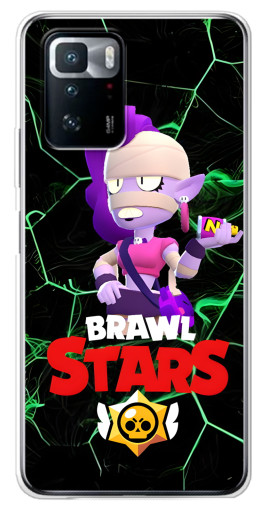 Силиконовый чехол с изображением "Emz Brawl Stars" для Xiaomi POCO X3 GT
