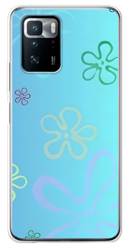 Чехол с печатью "Фон" для Xiaomi POCO X3 GT