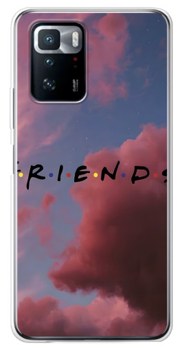 Чехол с принтом "Friends" для Xiaomi POCO X3 GT