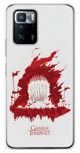 Силиконовый чехол с изображением "Game Of Thrones" для Xiaomi POCO X3 GT