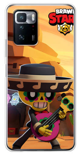 Чехол с принтом "Гитарист Poco" для Xiaomi POCO X3 GT