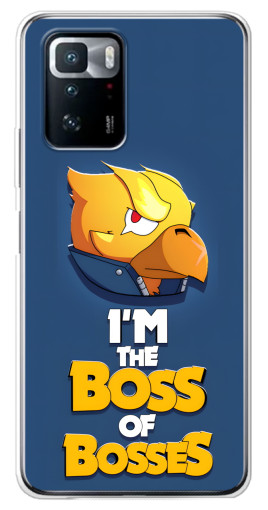 Чехол с картинкой "Gold Boss" для Xiaomi POCO X3 GT