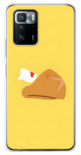 Чехол с картинкой "Gold Crow" для Xiaomi POCO X3 GT