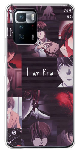 Чехол с печатью "I am Kira" для Xiaomi POCO X3 GT