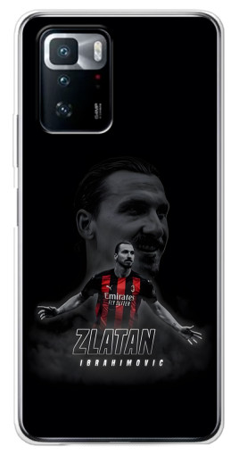 Чехол с принтом "Ибрагимович в Милане" для Xiaomi POCO X3 GT