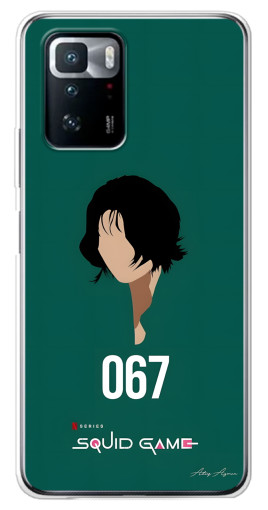 Чехол с принтом "Игрок 067" для Xiaomi POCO X3 GT