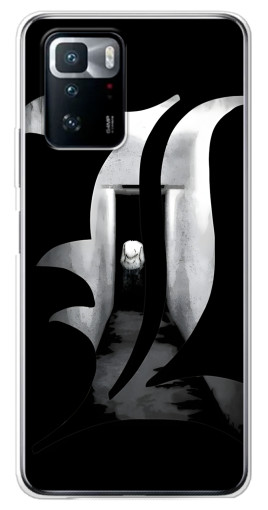 Чехол с картинкой "Инициали Лоулайта" для Xiaomi POCO X3 GT