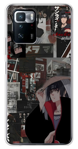 Чехол с принтом "Итачи комиксы" для Xiaomi POCO X3 GT