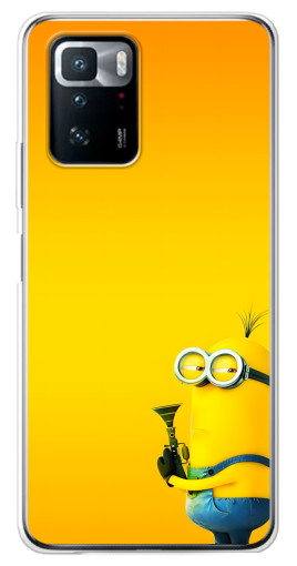 Чехол с картинкой "Кевин Миньон" для Xiaomi POCO X3 GT