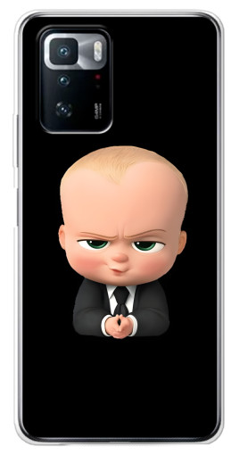 Чехол с картинкой "Хитрый Босс" для Xiaomi POCO X3 GT