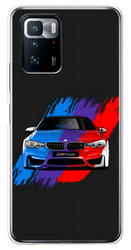 Чехол с печатью "Красочный BMW" для Xiaomi POCO X3 GT