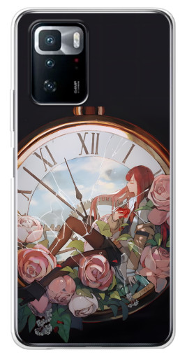 Силиконовый чехол с изображением "Курису  в часах" для Xiaomi POCO X3 GT