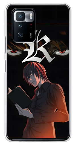 Чехол с печатью "Лайт Ягами Death Note" для Xiaomi POCO X3 GT