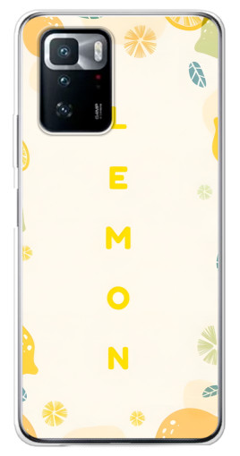 Чехол с принтом "Lemon" для Xiaomi POCO X3 GT