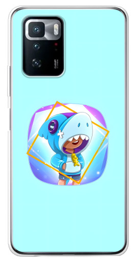 Чехол с печатью "Леон Акула" для Xiaomi POCO X3 GT