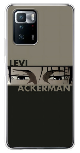 Чехол с картинкой "Levi Anime" для Xiaomi POCO X3 GT