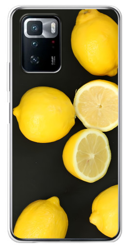 Чехол с печатью "Лимонный стиль" для Xiaomi POCO X3 GT