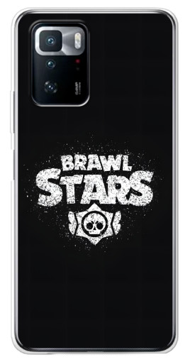 Чехол с печатью "Лого Бравл Старс" для Xiaomi POCO X3 GT