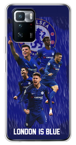 Чехол с картинкой "London is Blue" для Xiaomi POCO X3 GT