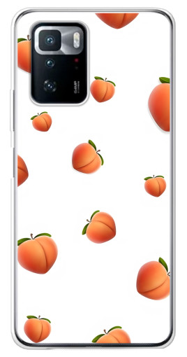 Чехол с принтом "Маленькие персики" для Xiaomi POCO X3 GT