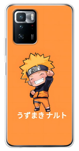 Силиконовый чехол с изображением "Маленький Наруто" для Xiaomi POCO X3 GT