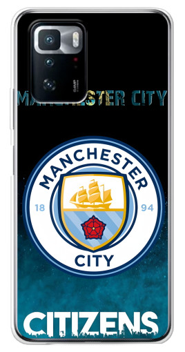 Чехол с печатью "Man City Zens" для Xiaomi POCO X3 GT