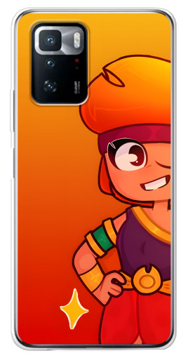 Чехол с принтом "Мультяшная Амбер" для Xiaomi POCO X3 GT