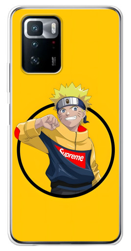Чехол с печатью "Наруто Supreme" для Xiaomi POCO X3 GT