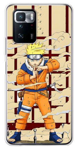 Чехол с печатью "naruto uzumaki" для Xiaomi POCO X3 GT