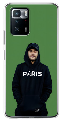 Чехол с принтом "Неймар Paris" для Xiaomi POCO X3 GT
