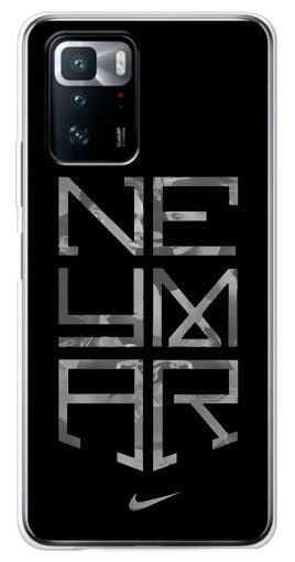Чехол с картинкой "Neymar nike" для Xiaomi POCO X3 GT