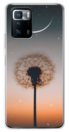 Чехол с принтом "Ночной одуванчик" для Xiaomi POCO X3 GT