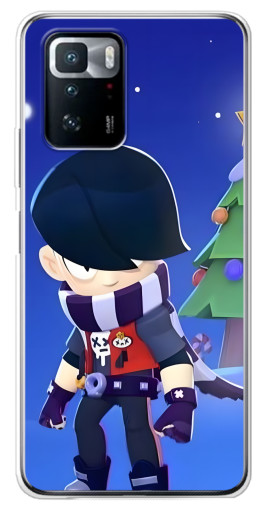 Чехол с принтом "Новогодний Эдгард" для Xiaomi POCO X3 GT