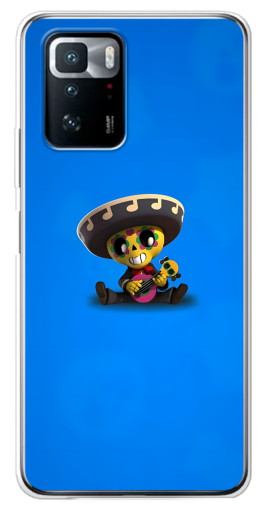 Чехол с принтом "Poco с гитарой" для Xiaomi POCO X3 GT