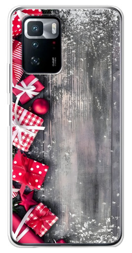 Чехол с картинкой "Подарочный фон" для Xiaomi POCO X3 GT
