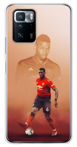 Чехол с печатью "Pogba с Манчестера" для Xiaomi POCO X3 GT