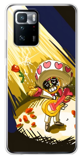 Чехол с печатью "Поко Бравл Старс" для Xiaomi POCO X3 GT