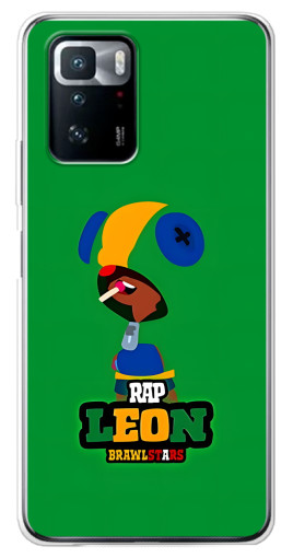 Чехол с принтом "RAP Leon" для Xiaomi POCO X3 GT
