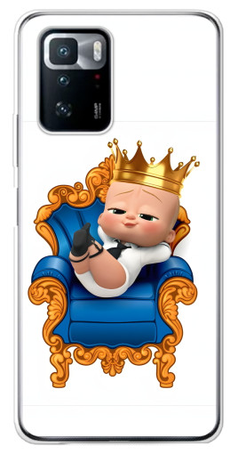 Чехол с картинкой "Ребенок Король" для Xiaomi POCO X3 GT