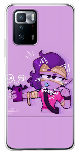 Чехол с печатью "Селфи Emz" для Xiaomi POCO X3 GT