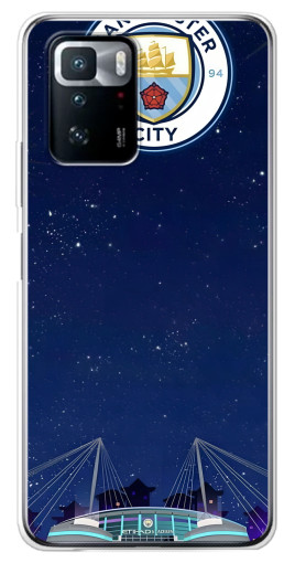 Чехол с печатью "Стадион Ман Сити" для Xiaomi POCO X3 GT
