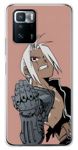 Чехол с печатью "Стальной алхимик" для Xiaomi POCO X3 GT