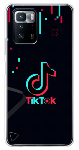 Чехол с печатью "Стиль TikTok" для Xiaomi POCO X3 GT