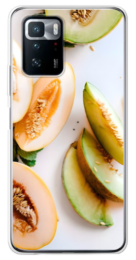 Чехол с печатью "Свежие дыньки" для Xiaomi POCO X3 GT
