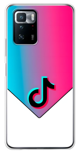 Чехол с принтом "Tiktok Logo" для Xiaomi POCO X3 GT
