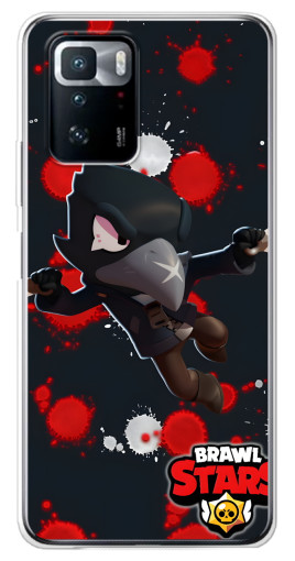 Чехол с принтом "Ворон Бравл Старс" для Xiaomi POCO X3 GT