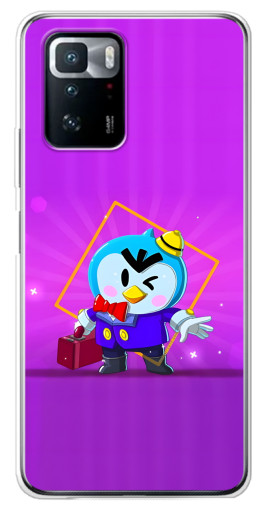 Чехол с принтом "Яркий пингвин" для Xiaomi POCO X3 GT