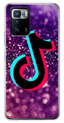 Чехол с картинкой "Яркий ТикТок" для Xiaomi POCO X3 GT