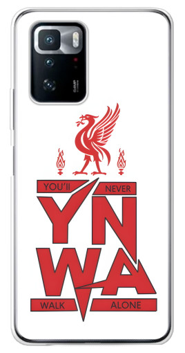 Чехол с печатью "YNWA" для Xiaomi POCO X3 GT