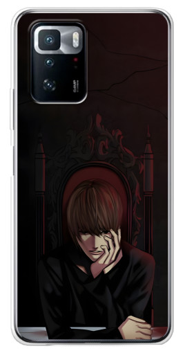 Чехол с картинкой "Задумчивый Ягами" для Xiaomi POCO X3 GT
